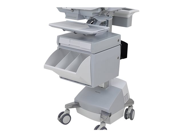 Ergotron StyleView Telemedicine Bin - Mounting component (bracket, bin) - grey