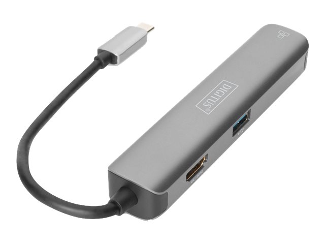 USB-C Dock 5 Port Type-C-HDMI(4K) Adap