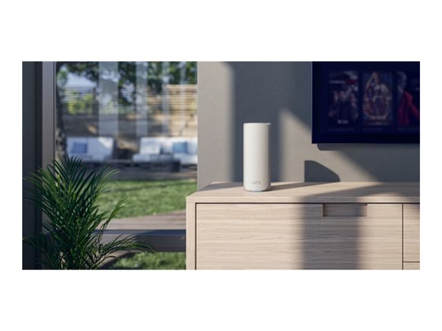 NETGEAR Orbi 770 Series RBE773 - Wi-Fi system - (router, 2 extenders) - up to 6,750 sq.ft - mesh 1GbE, Wi-Fi 7 - Wi-Fi 7 - Multi-Band