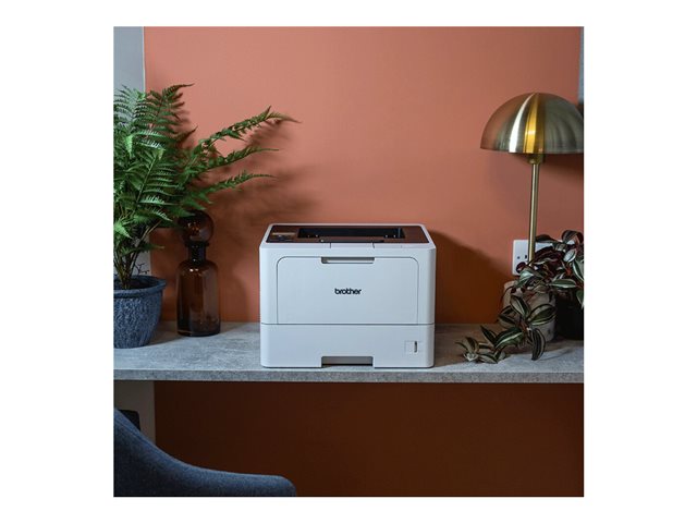 Brother HL-L5210DW - Printer - B/W - Duplex - laser - A4/Legal - 1200 x 1200 dpi - up to 48 ppm - capacity: 350 sheets - USB 2.0, Gigabit LAN, Wi-Fi(n), NFC