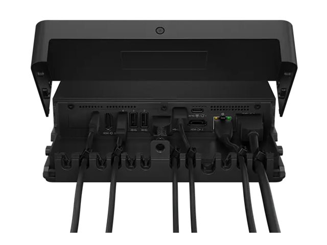 Lenovo ThinkSmart Core Gen 2 - Video conferencing kit (soundbar, touchscreen console, compute system) - with 3 Years Lenovo Premier Support + 3 Years Lenovo Software Maintenance for Smart Office Solution - Certified for Microsoft Teams Rooms - black