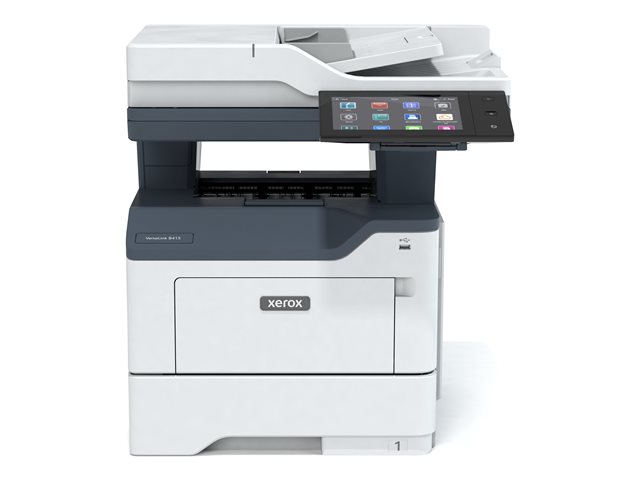 Xerox VersaLink B415V_DN - Multifunction printer - B/W - laser - Legal (216 x 356 mm) (original) - Legal (media) - up to 50 ppm (copying) - up to 50 ppm (printing) - 650 sheets - 33.6 Kbps - Gigabit LAN, USB 2.0, USB host, NFC - Green World Alliance return programme