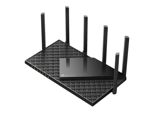TP-Link Archer AXE75 V1 - Wireless router 4-port switch - 1GbE - Wi-Fi 6E - Multi-Band