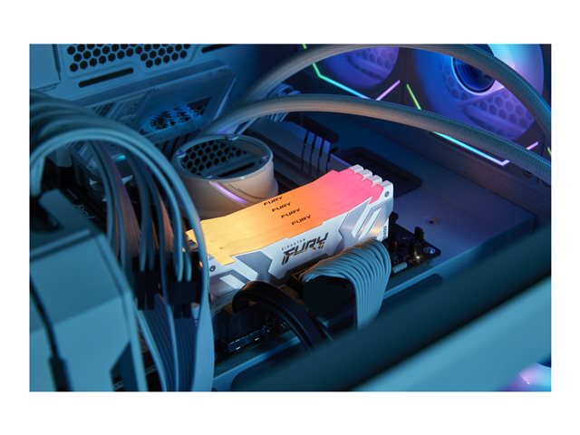 Kingston FURY Renegade - DDR5 - kit - 32 GB: 2 x 16 GB - DIMM 288-pin - 7200 MHz / PC5-57600 - CL38 - 1.45 V - on-die ECC
