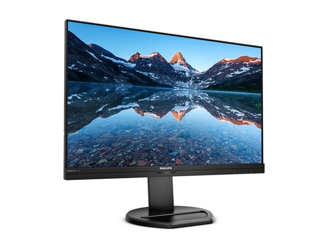 Philips B Line 240B9 - LED monitor - 24.1\" (24\" viewable) - 1920 x 1200 WUXGA @ 75 Hz - IPS - 300 cd/m² - 1000:1 - 4 ms - HDMI, DVI-D, VGA, DisplayPort - speakers - black texture