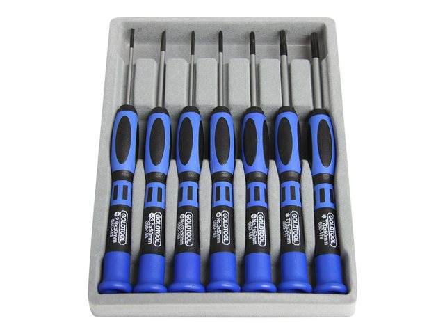 StarTech.com 7 Piece Precision Screwdriver Computer Tool Kit with Carrying Case - Screwdriver kit - CTK100P - Screwdriver kit