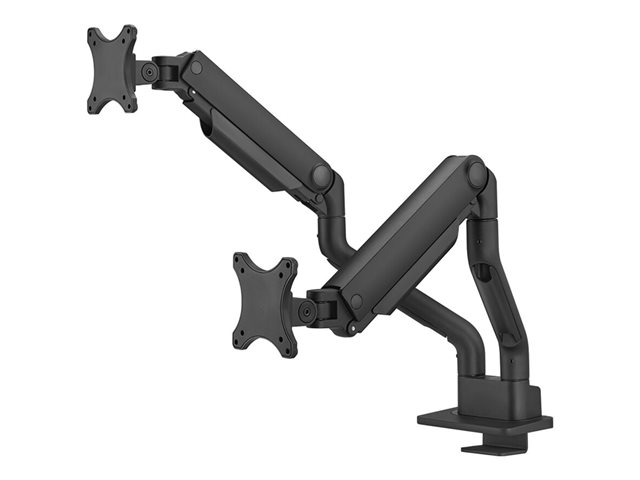 Neomounts DS70S-950BL2 - Mounting kit (2 mounting arms) - full-motion - for 2 monitors - aluminium - black - screen size: 17\"-35\" - desk-mountable