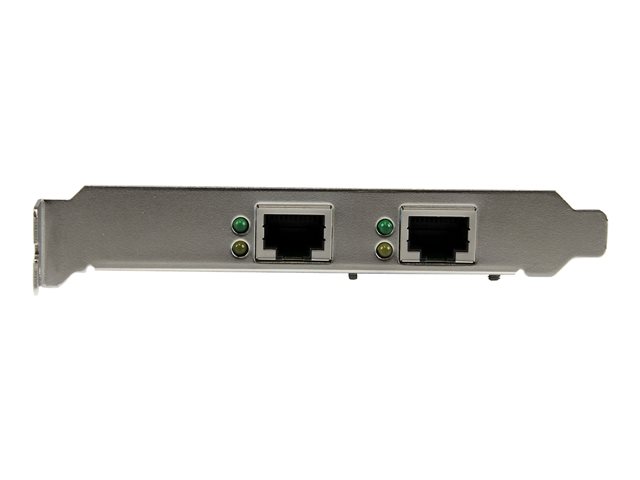 StarTech.com Dual Port Gigabit PCI Express Server Network Adapter Card - 1 Gbps PCIe NIC - Dual Port Server Adapter - 2 Port Ethernet Card (ST1000SPEXD4) - Network adapter - PCIe low profile - Gigabit Ethernet x 2 - for P/N: ET91000SM10, ET91000SM20