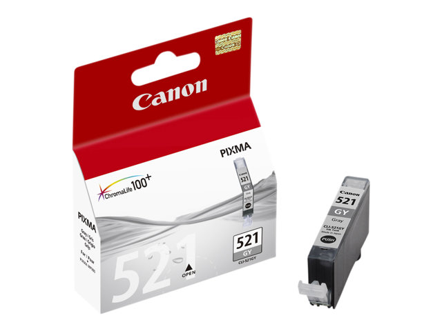 Canon CLI-521GY - 9 ml - grey - original - ink tank - for PIXMA MP980, MP990