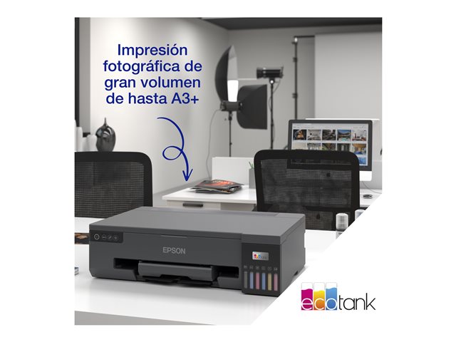 Epson EcoTank ET-18100 - Printer - colour - ink-jet - refillable - A3 - 5760 x 1440 dpi - up to 8 ppm (mono) / up to 8 ppm (colour) - capacity: 80 sheets - USB, Wi-Fi