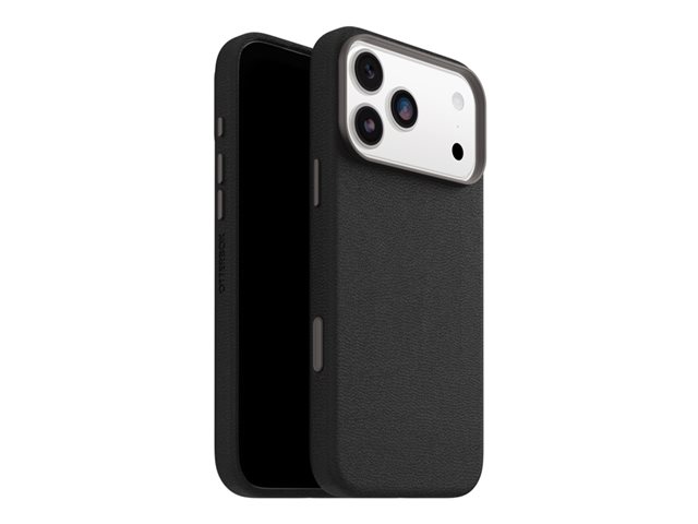 OtterBox Symmetry Cactus Leather Camera Control Apple iPhone 17 Pro Max Noir Ash - black