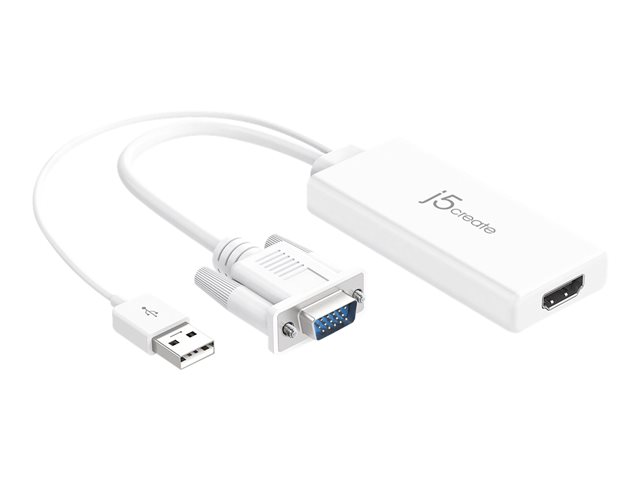VGA to HDMI Video Audio Adapter
