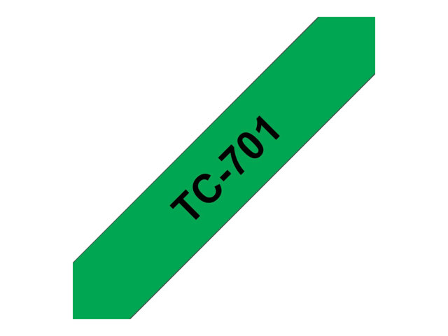 Brother - Black, green - Roll (1.2 cm) 1 roll(s) labels