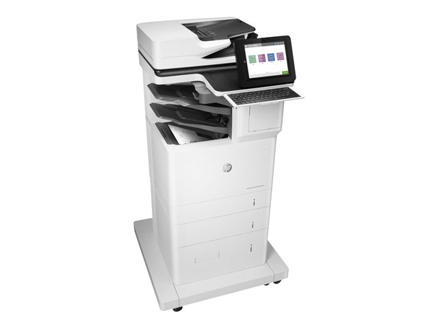 HP LaserJet Enterprise Flow MFP M635z - Multifunction printer - B/W - laser - 216 x 864 mm (original) - A4/Legal (media) - up to 61 ppm (printing) - 3200 sheets - 33.6 Kbps - USB 2.0, Gigabit LAN, USB 2.0 host