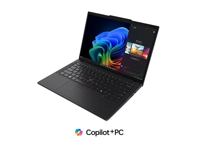 Lenovo ThinkPad T14 Gen 6 21QG - Copilot+ PC - 180-degree hinge design - Intel Core Ultra 5 - 226V / up to 4.5 GHz - Win 11 Pro - Arc Graphics 130V - 16 GB RAM - 512 GB SSD TCG Opal Encryption 2, NVMe - 14\" IPS 1920 x 1200 - Gigabit Ethernet - Wi-Fi 7, Bluetooth - 5G upgradable - black - kbd: English - Europe - with 1 Year Lenovo Premier Support, CO2 Offset 0.5 ton (2nd Gen)
