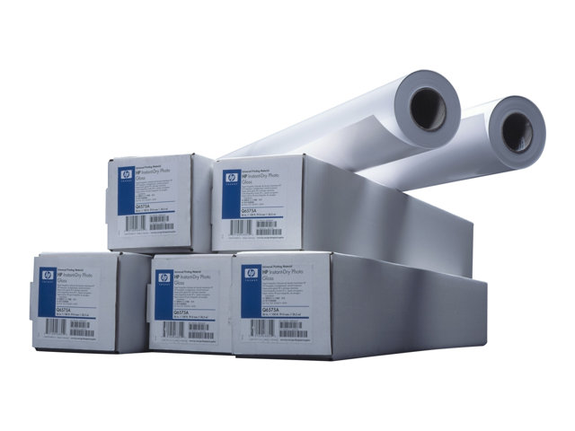 HP Universal - Wood fibre, polyethylene (PE) - glossy - 7.7 mil - Roll (91.4 cm x 30.5 m) - 200 g/m² - 53.3 lbs - 1 roll(s) photo paper - for DesignJet 45XX, 5100, T1100, T1120, T1200, T1300, T1500, T2300, T520, T790, T920, Z5200