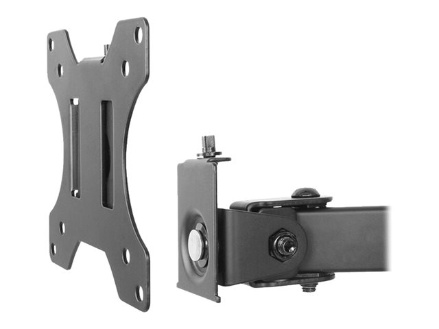 Neomounts FPMA-D550D4 - Mounting kit (grommet mount, desk clamp mount, pole, 4 VESA adapters, 4 arms) - full-motion - for 4 flat panels - black - screen size: 13\"-32\"