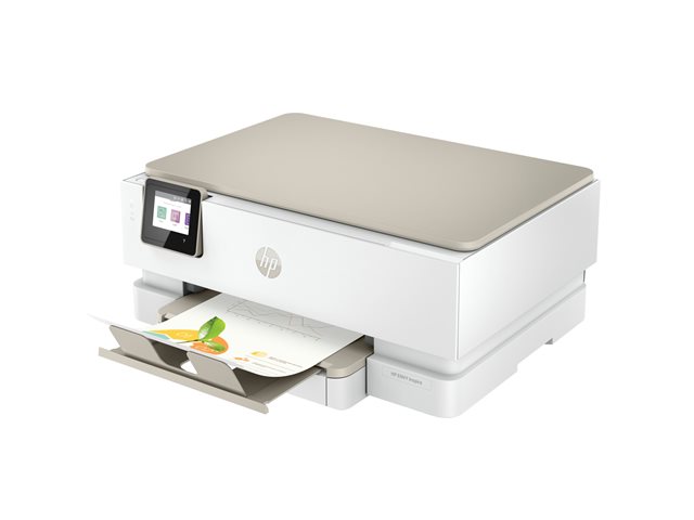 HP ENVY Inspire 7220e All-in-One - Multifunction printer - colour - ink-jet - 216 x 297 mm (original) - A4/Legal (media) - up to 13 ppm (copying) - up to 15 ppm (printing) - 125 sheets - USB 2.0, Wi-Fi(ac), Bluetooth - portobello - with HP 1 Year Ext