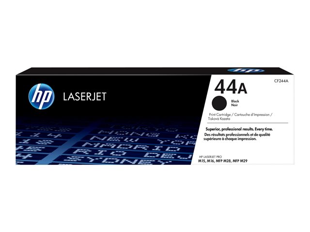 HP 44A - Black - original - LaserJet - toner cartridge (CF244A) - for LaserJet Pro M15a, M15w, MFP M28a, MFP M28w, MFP M29w