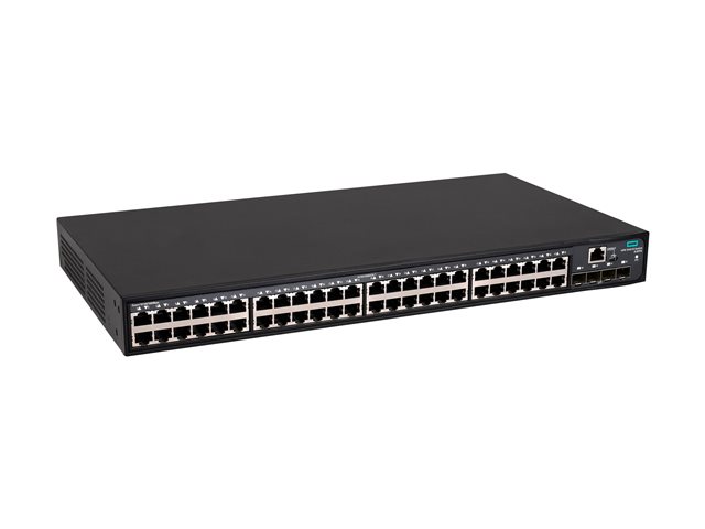 HPE FlexNetwork 5140 48G 4SFP+ EI - Switch - L3 - smart - 48 x 10/100/1000 + 4 x 10 Gigabit Ethernet / 1 Gigabit Ethernet SFP+ - rack-mountable