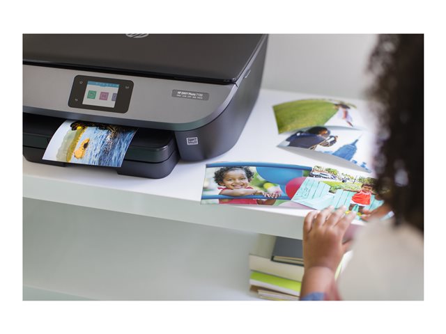 HP ENVY Photo 7134 All-in-One - Multifunction printer - colour - ink-jet - 216 x 297 mm (original) - A4/Legal (media) - up to 13 ppm (copying) - up to 14 ppm (printing) - 125 sheets - USB 2.0, Bluetooth, Wi-Fi(n) - HP Instant Ink eligible