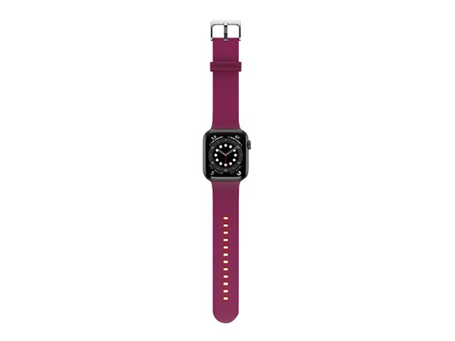 OtterBox - Band for smart watch - Pulse Check (dark pink/red) - for Apple Watch (42 mm, 44 mm)