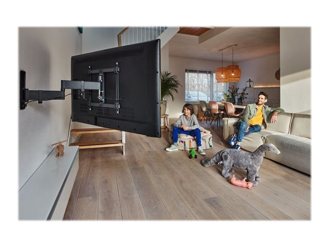 Vogel's Comfort TVM 3645 - Mounting kit (wall mount) - full-motion - for TV - aluminium - black - screen size: 40\"-77\"
