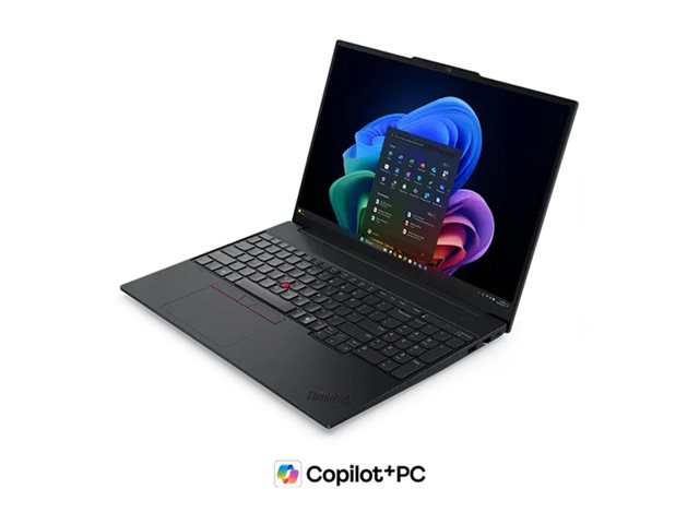 Lenovo ThinkPad E16 Gen 3 22AY - Copilot+ PC - 180-degree hinge design - Intel Core Ultra 5 - 228V / up to 4.5 GHz - Win 11 Pro - Arc Graphics 130V - 32 GB RAM - 1 TB SSD TCG Opal Encryption 2, NVMe - 16\" IPS 1920 x 1200 - Gigabit Ethernet - Wi-Fi 6E, Bluetooth - black - kbd: English - Europe - with 2 Years Lenovo Depot Support, CO2 Offset 0.2 ton (3rd Gen)
