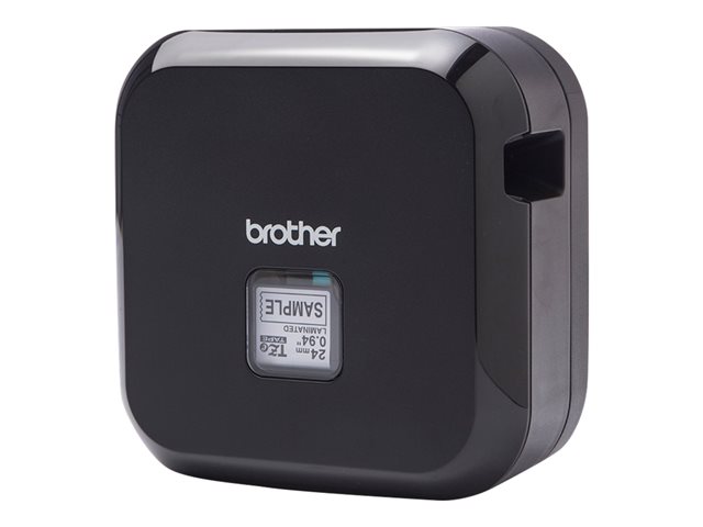 PT-P710BT  Printermodel, 3,5/6/9/12/18/24 mm, TZe-tape, compatible met Windows en Mac, automatisch snijmechanisme , (incl. 24 mm zwart op wit 4 meter tapecassette,USB kabel en AC adapter).