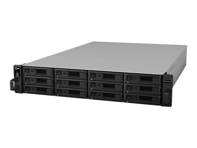 Synology RackStation RXD1215SAS - Hard drive array - 12 bays (SAS) - SAS (external) - rack-mountable - 2U - TAA Compliant
