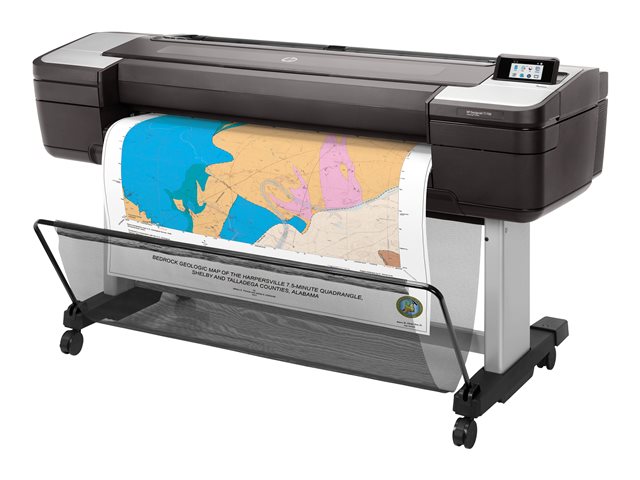 HP DesignJet T1700 PostScript - 44\" large-format printer - colour - ink-jet - 1118 x 1676 mm - 2400 x 1200 dpi - up to 0.55 min/page - Gigabit LAN, USB host - cutter