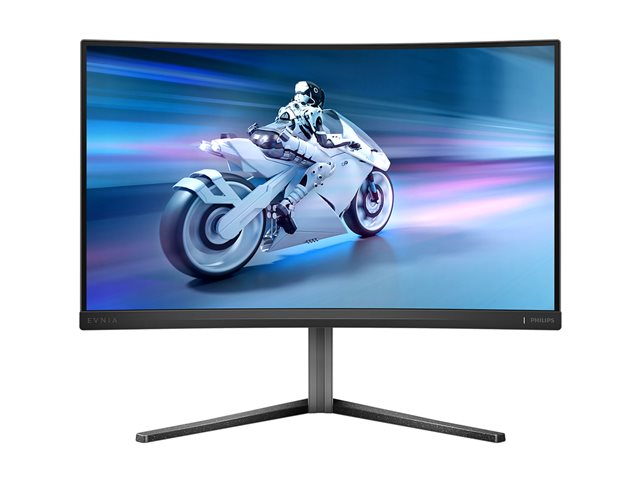 Philips Evnia 5000 27M2C5200W - LED monitor - gaming - curved - 27\" - 1920 x 1080 Full HD (1080p) @ 280 Hz - Fast VA - 300 cd/m² - 4000:1 - HDR10 - 0.3 ms - 2xHDMI, DisplayPort - dark slate