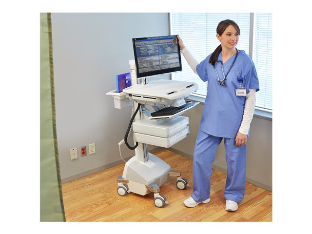 STYLEVIEW CART WITH LCD ARM LIFE POWERED