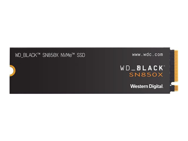 WD_BLACK SN850X NVMe SSD WDBB9G0040BNC - SSD - 4 TB - internal - M.2 2280 - PCIe 4.0 (NVMe) - black