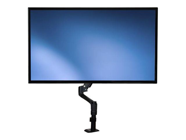 StarTech.com Desk Mount Monitor Arm - Full Motion Articulating - Monitors 12\" to 34\" Adjustable VESA Single Monitor Arm - Desk & Grommet Clamp - Black (ARMPIVOTE) - Mounting kit (articulating arm) - for LCD display - plastic, steel - black - screen size: 12\"-24\" - desktop - for P/N: ACCSMNT, ARMSTS, STSCART