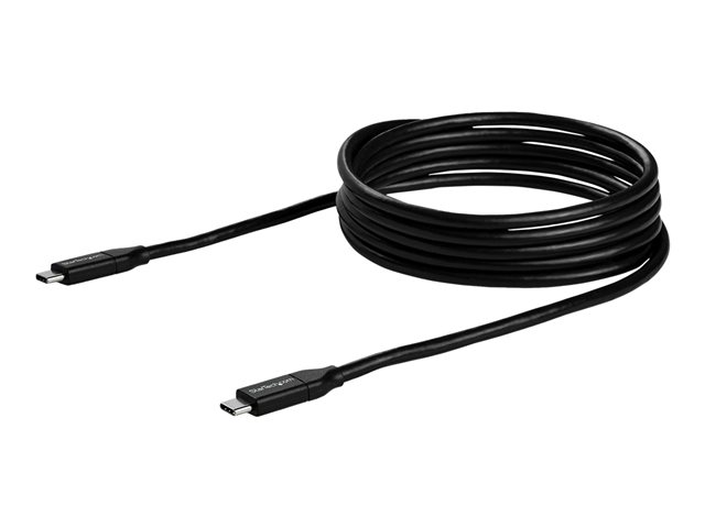 2m USB-C to USB-C cable with 5A/100W Power Delivery - M/M - white - USB 2.0 - USB-IF certified - USB-C charging cable