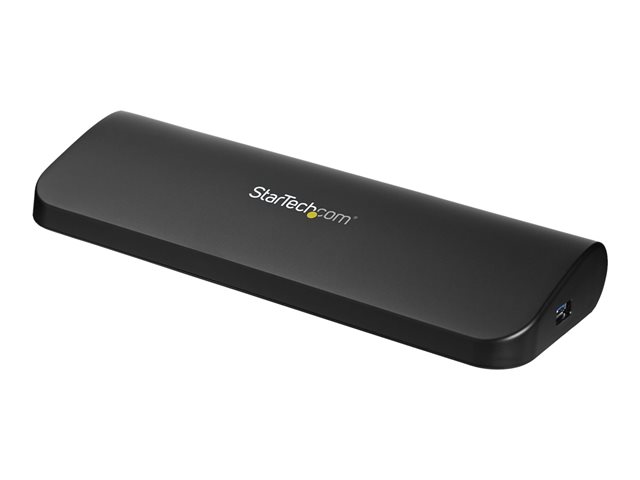 StarTech.com USB 3.0 Docking Station with HDMI and DVI/VGA - Dual Monitor - Universal Laptop Dock - Mac and Windows Compatible (USB3SDOCKHDV) - Docking station - USB - VGA, HDMI - 10Mb LAN - for P/N: ARMBARDUO, ARMBARDUOV, ARMDUAL, ARMDUAL30, ARMDUALV, ARMSLIMDUO