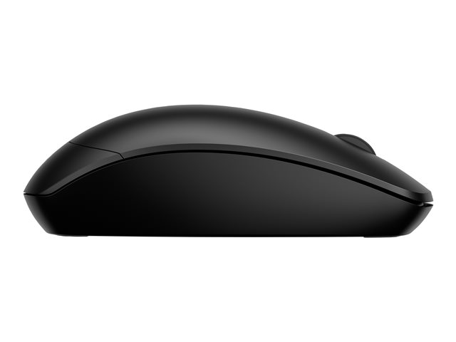 HP 235 Slim - Mouse - optical - 3 buttons - wireless - 2.4 GHz - USB wireless receiver - black