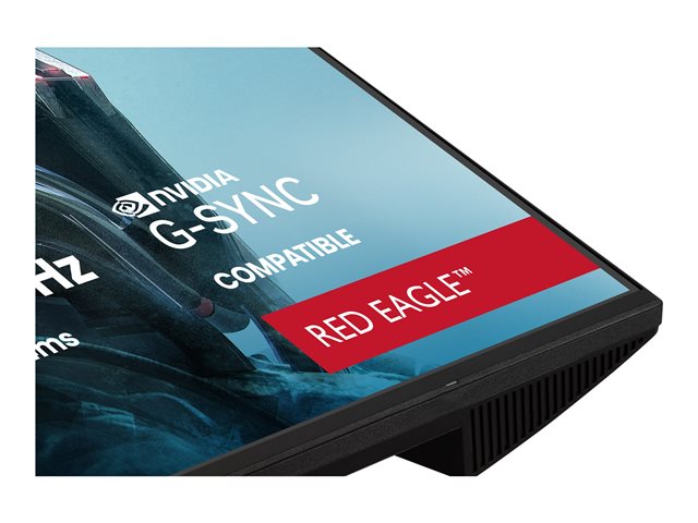 27\"WIDE LCD, G-Master Red Eagle, 1920 x 1080, 240 Hz Fast IPS panel, LED Bl., USB-Hub (1xOut v3.2 + 1xUSB-C(5 Watt)), Pivot, Height Adjust.(15cm), 350 cd/m², 1000:1 Static Contrast, 80.000.000:1 ACR, Speakers, DisplayPort(G-SYNC Compatible), HDMI(2x)