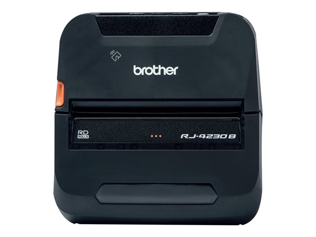 Brother RuggedJet RJ-4230B - Receipt printer - direct thermal - Roll (11.4 cm) - 203 x 203 dpi - up to 127 mm/sec - USB 2.0, Bluetooth 4.2