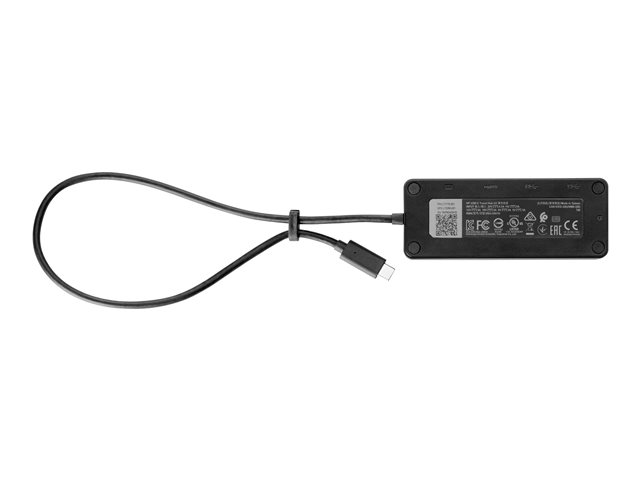 HP USB-C Travel Hub G2 - Docking station - USB-C - VGA, HDMI - Europe - for OMEN by HP Laptop 16, Victus by HP Laptop 15, 16, EliteBook 830 G6, Fortis 11 G9