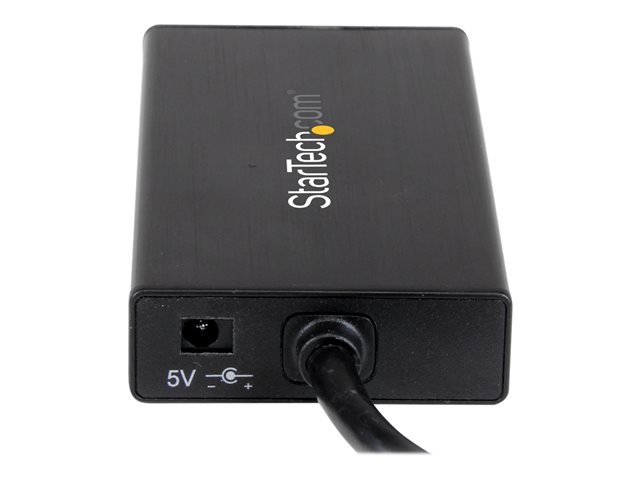 StarTech.com USB 3.0 Hub with Gigabit Ethernet Adapter - 3 Port - NIC - USB Network / LAN Adapter - Windows & Mac Compatible (ST3300GU3B) - Hub - 3 x SuperSpeed USB 3.0 + 1 x 10/100/1000 - desktop - for P/N: PEXUSB3S2EI, PEXUSB3S42, PEXUSB3S7, SVA5H2NEUA