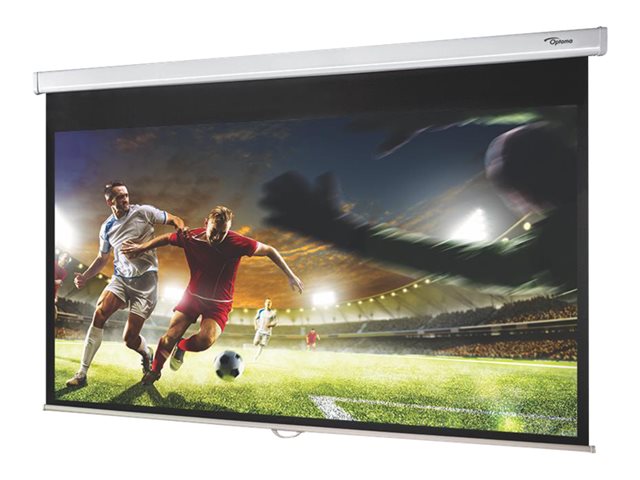 Optoma PWC - Projection screen - ceiling mountable, wall mountable - 92\" (233.7 cm) - 16:9 - Matte White - for Optoma HZ40STx