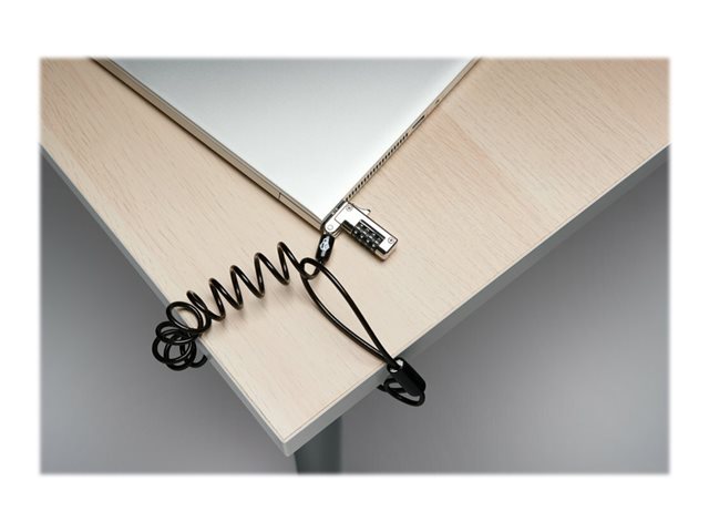 Kensington NanoSaver - Security cable lock - black - 1.83 m
