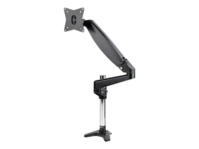 StarTech.com Desk Mount Monitor Arm for Single VESA Display up to 32\" or 49\" Ultrawide 8kg/17.6lb, Full Motion Articulating & Height Adjustable w/ Cable Management, C-Clamp, Grommet Mount - Single Monitor Arm - Mounting kit (arm assembly, VESA mount)