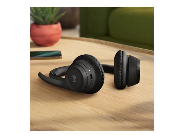 Logitech Zone 300 - Headset - on-ear - Bluetooth - wireless - midnight black
