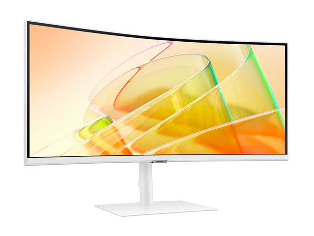 Samsung ViewFinity S6 S34C650TAU - S65TC Series - LED monitor - curved - 34\" - 3440 x 1440 UWQHD @ 100 Hz - VA - 350 cd/m² - 3000:1 - HDR10 - 5 ms - 2x Thunderbolt 4, HDMI, DisplayPort - speakers - warm white