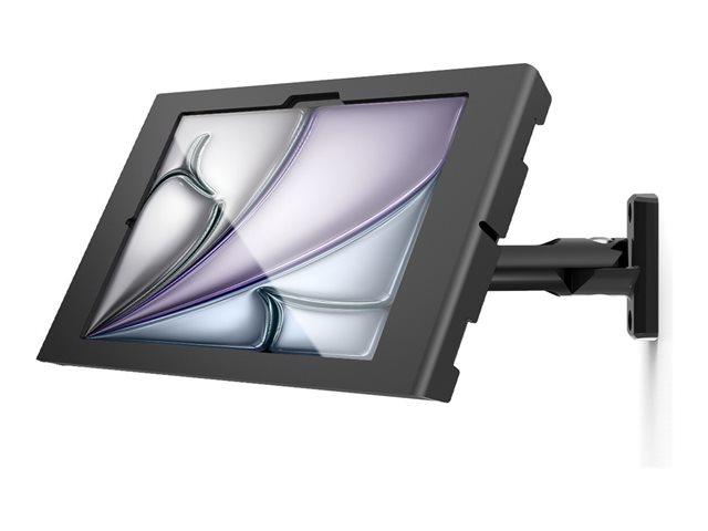 Compulocks iPad Air M2 & M3 11\", Apex Enclosure Swing Wall Mount - Black - Mounting kit (swing arm, enclosure) - exposed front/back camera and sensors - for tablet - lockable - metal - black - screen size: 11\" - wall-mountable - for Apple 11-inch iPa