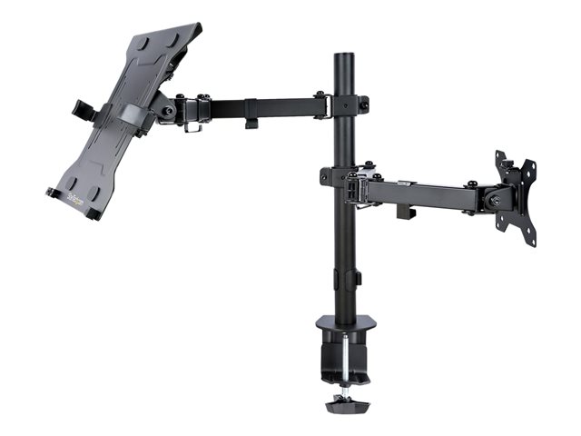 Startech Monitor Arm with Laptop Tray, Adjustable