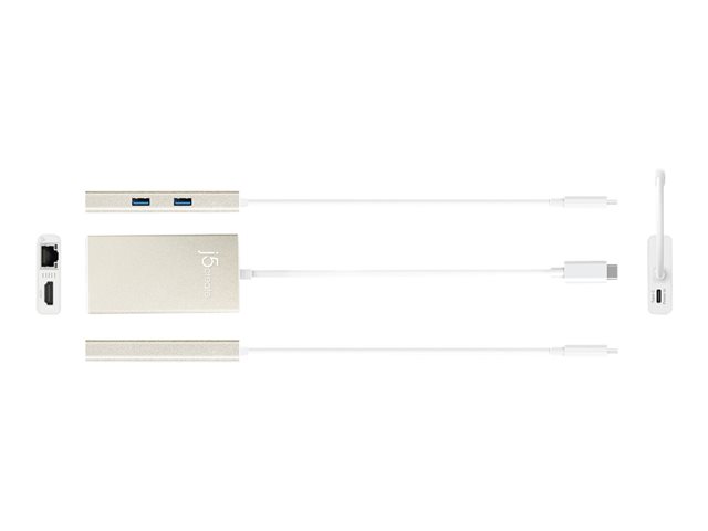 USB-C Multi-Adapter - HDMI/Ethernet/USB